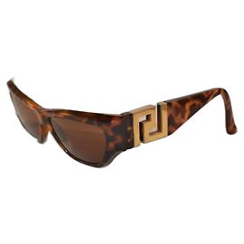 Gianni Versace occhiali da sole Marrone D'oro