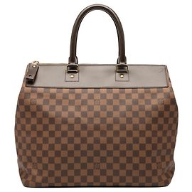 Bolsa Louis Vuitton Damier Greenwich PM Marrom