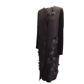 LANVIN Sublime embroidered coat LESAGE Color black Condition like new Black