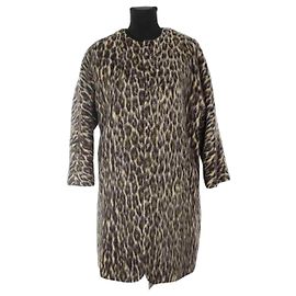 Isabel Marant Brown wool coat Brown
