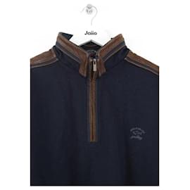 Autre Marque-Navy wool sweater-Navy blue