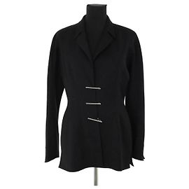 Thierry Mugler Schwarzer Blazer Schwarz