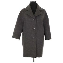 Tara Jarmon wool coat dark grey Dark grey
