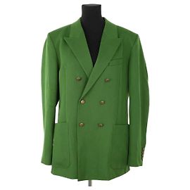 Ami Grüner Wollblazer Grün