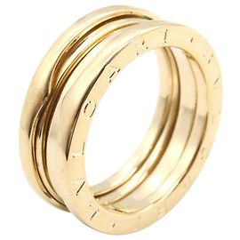 Bulgari Anello B.Zero1 in oro giallo 18K di Bvlgari con tre bande D'oro