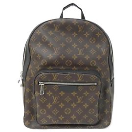 Sac à dos Josh Monogram Macassar Louis Vuitton Marron