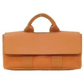 Borsa a mano Hermès Valparaiso Long PM Marrone Arancione