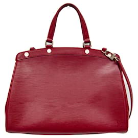 Louis Vuitton Epi Blair MM Handbag in Ruby Red Red