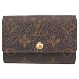 Louis Vuitton Monogram Key Holder Brown