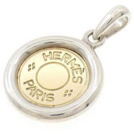 Collana Pendente Serie Hermès Argento D'oro