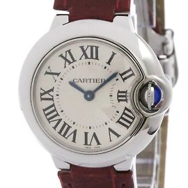 Relógio Feminino Cartier Ballon Bleu SM Aço Couro Quartzo Outro