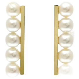 Orecchini Tasaki Balance in perla e oro giallo D'oro
