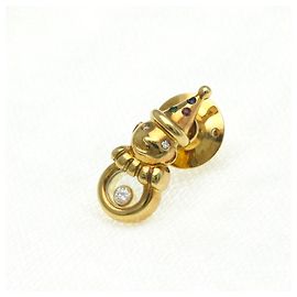 Spilla Pupazzo di Neve Chopard 90/2190 D'oro