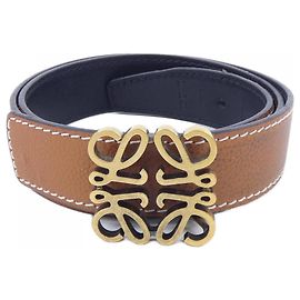 Cinturón LOEWE E619Z20X03 Castaño Negro