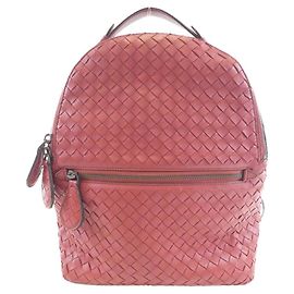 Bottega Veneta 536232 V0016 Lamb Backpack Pink