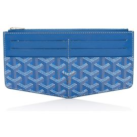 Mulberry Goyard Goyardine Canvas Louise Insert Blue