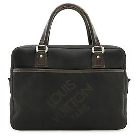 Louis Vuitton Yack Damier Geant Briefcase Black