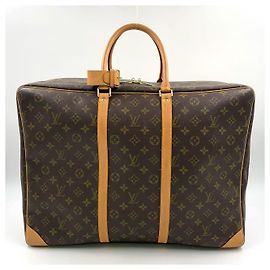 Borsa Boston Monogram Sirius 50 di Louis Vuitton Marrone