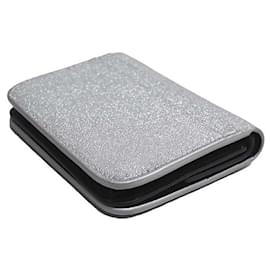 Balenciaga-Carteira bifold em couro Balenciaga Everyday-Prata,Metálico