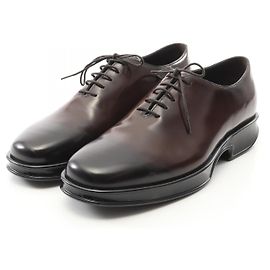 Mocassin en cuir brossé Prada Marron
