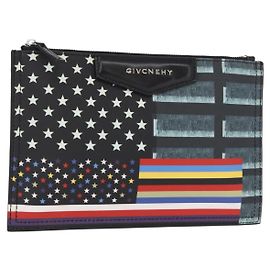 Givenchy Zipped Pouch Printed Leather Medium Multiple colors