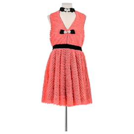 Robe rose Manoush en polyester Rose