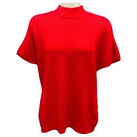 Poppy Rollkragenpullover von Lela Rose Rot