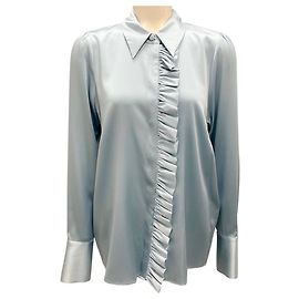 DMN Bleu Ciel Lenny Chemise Blouse Blue