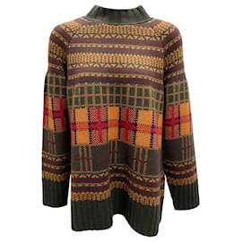 Pull en cachemire multi Lamberto Losani Multicolore