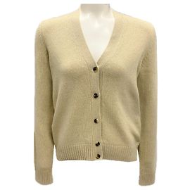 Cardigan en cachemire bébé Hot Springs beige de Loro Piana Beige