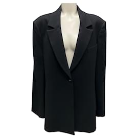 Autre Marque Brandon Maxwell Black Oversized Blazer Black