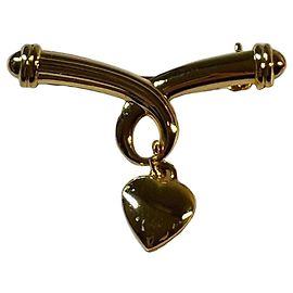 Spilla Cuore Boucheron in Oro Giallo D'oro