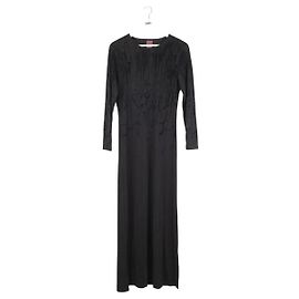 Jean Paul Gaultier Abito in cotone nero Nero