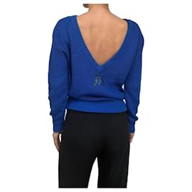 Autre Marque Wollpullover T.Mosca Blau