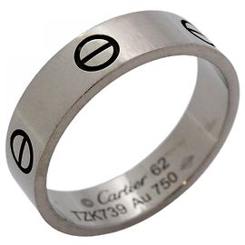 Anel Love Cartier em ouro branco 18K Outro