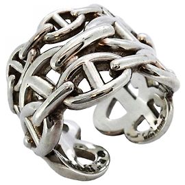Hermès Hermes Enchaine Chaine d'Ancre Ring Other