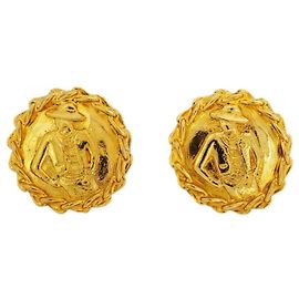 Orecchini Chanel Mademoiselle Circle D'oro