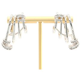 Fendi Filo Ear Cuff 8AK596 Prata