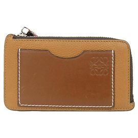 Loewe C660Z40X04 Calf Coin Case Brown