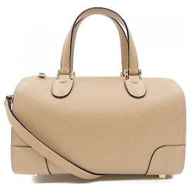 Bolso de piel Valextra Beige