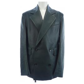 Bottega Veneta Leather Jacket Green
