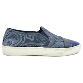 Baskets Etro Bleu Vert