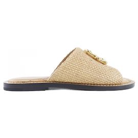 Givenchy Raffia Sandals Beige