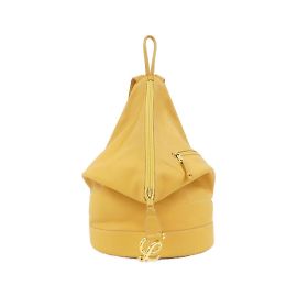Sac à dos en cuir jaune Loewe Jaune