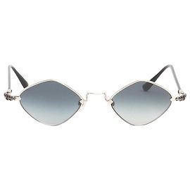 Chrome Hearts Gafas de sol de diamante plateado para perro Otro