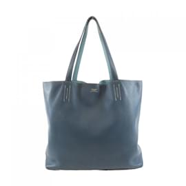 Hermès Hermes Double Sens Handbag Blue Other