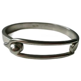 GOOSSENS Pulseira de Laço de Metal Prateado / TM COMO NOVA Metálico