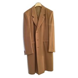 Autre Marque-Ted Lapidus Cashmere Coat T54-Camel