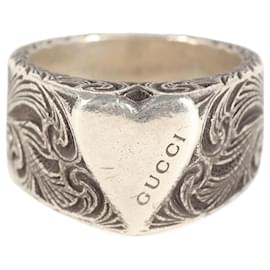 Gucci-GUCCI Arabesque Heart Ring-Silvery