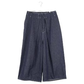 Autre Marque Jeans largos de algodão azul Azul